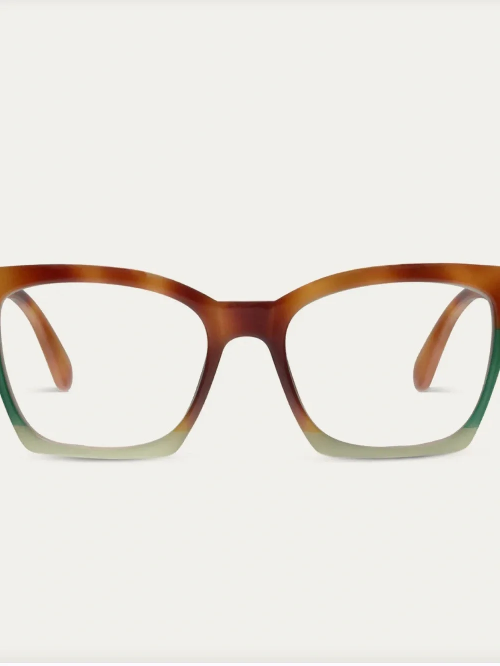 Anthropologie Readers Peepers Birdie Blue Light 1.50 Blonde Tortoise Colorblock